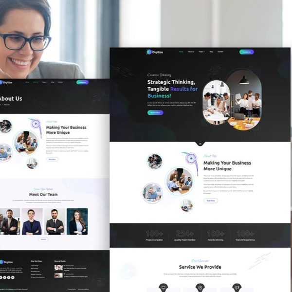 Digitize – Digital Marketing Agency Elementor Template Kit