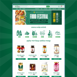 Ready-to-Use Organic Food E-commerce Backup Template