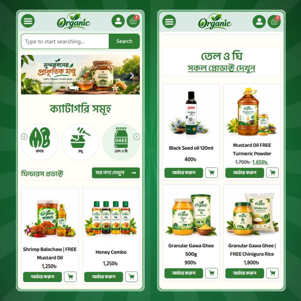 Ready-to-Use Organic Food E-commerce Backup Template - Image 6