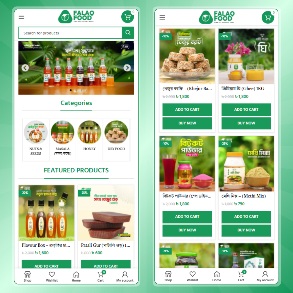FalaqFood-Style eCommerce Website | Ready WordPress Backup Project - Image 5
