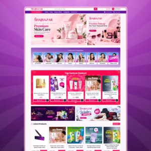 SHAJBAZAR – Skin Care & Beauty eCommerce WordPress Website Backup