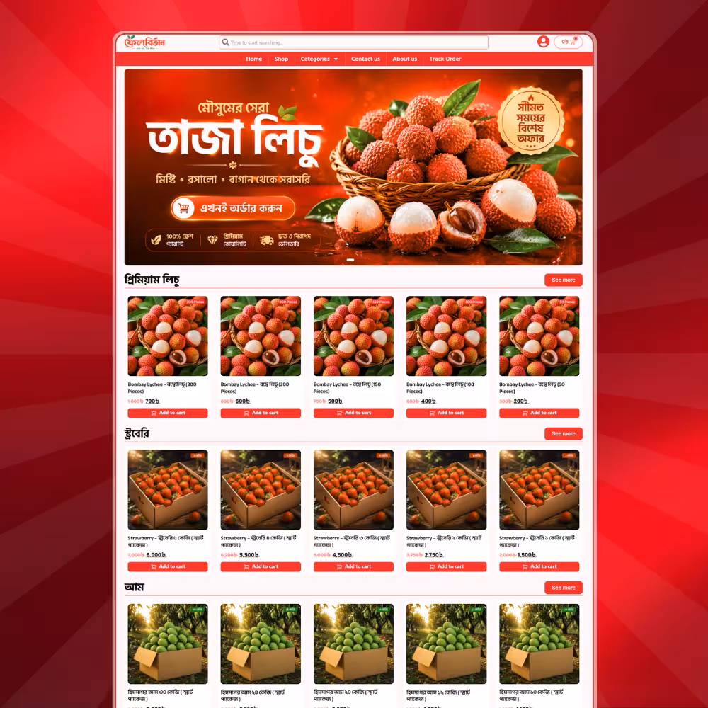 Folbitan – Fresh Fruit eCommerce Template (Backup File)