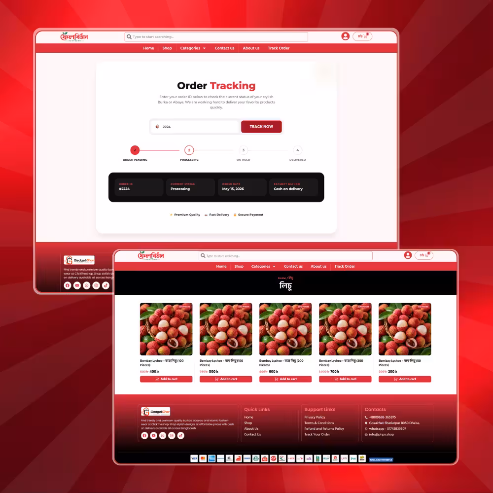 Folbitan – Fresh Fruit eCommerce Template (Backup File) - Image 7