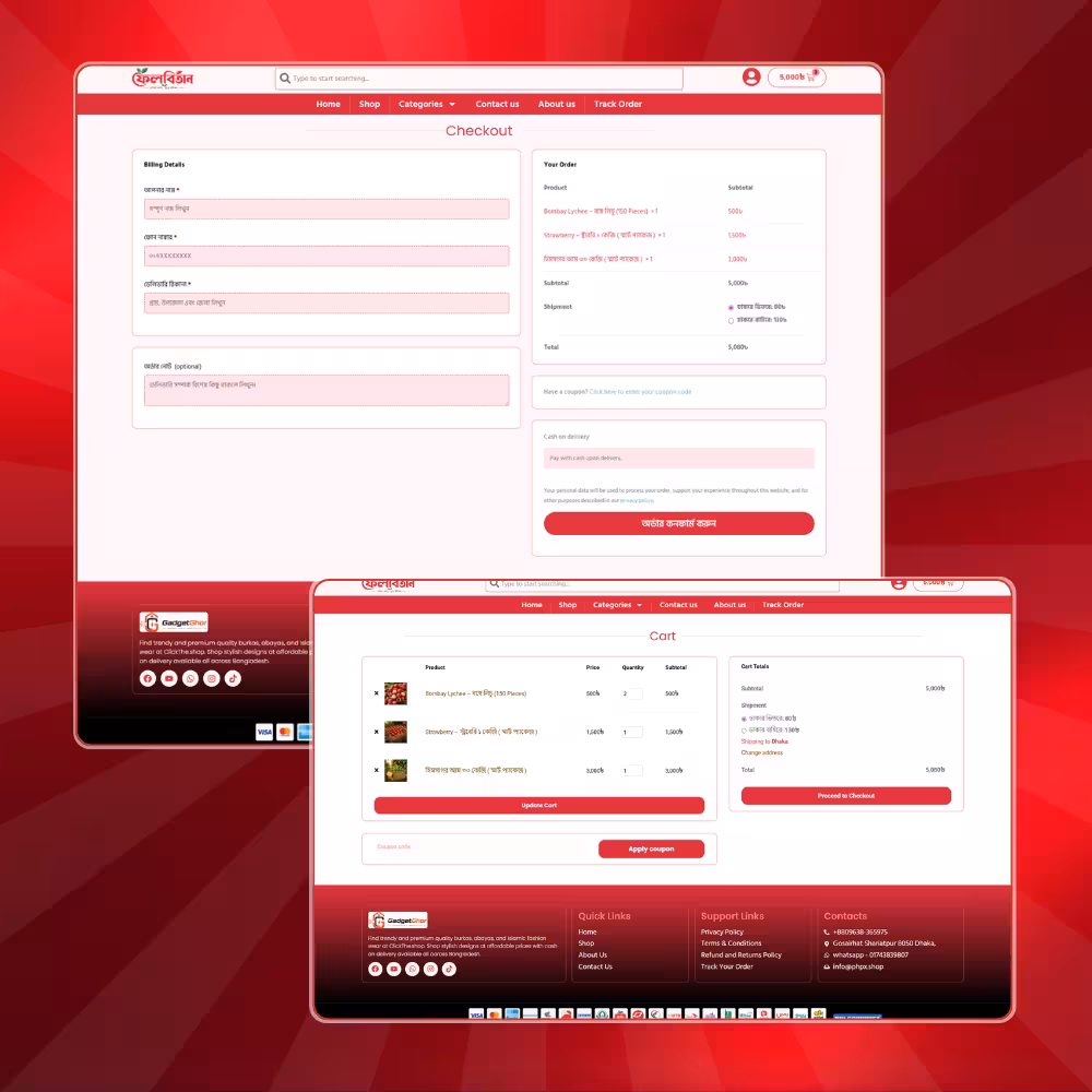 Folbitan – Fresh Fruit eCommerce Template (Backup File) - Image 8