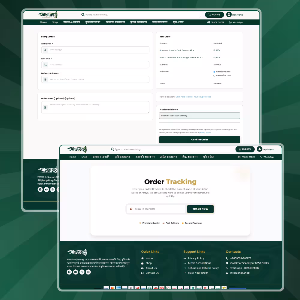 SajRong – Elementor Fashion eCommerce Template (Backup File) - Image 3