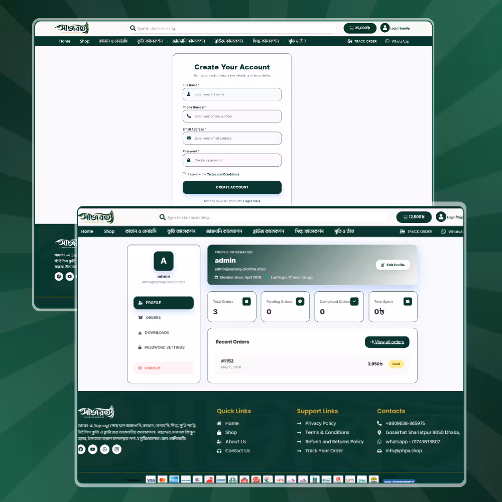 SajRong – Elementor Fashion eCommerce Template (Backup File) - Image 5