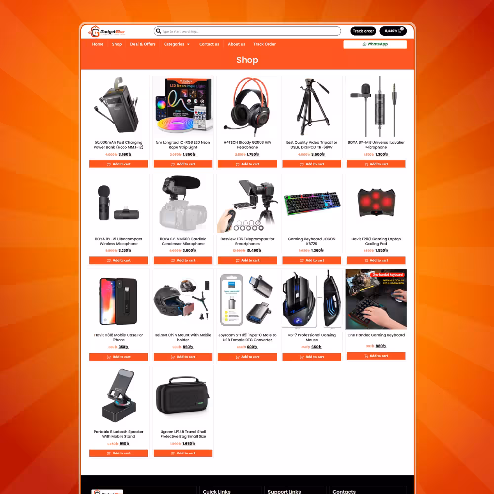 GadgetGhor – Elementor Gadget eCommerce Template (Backup File) - Image 5