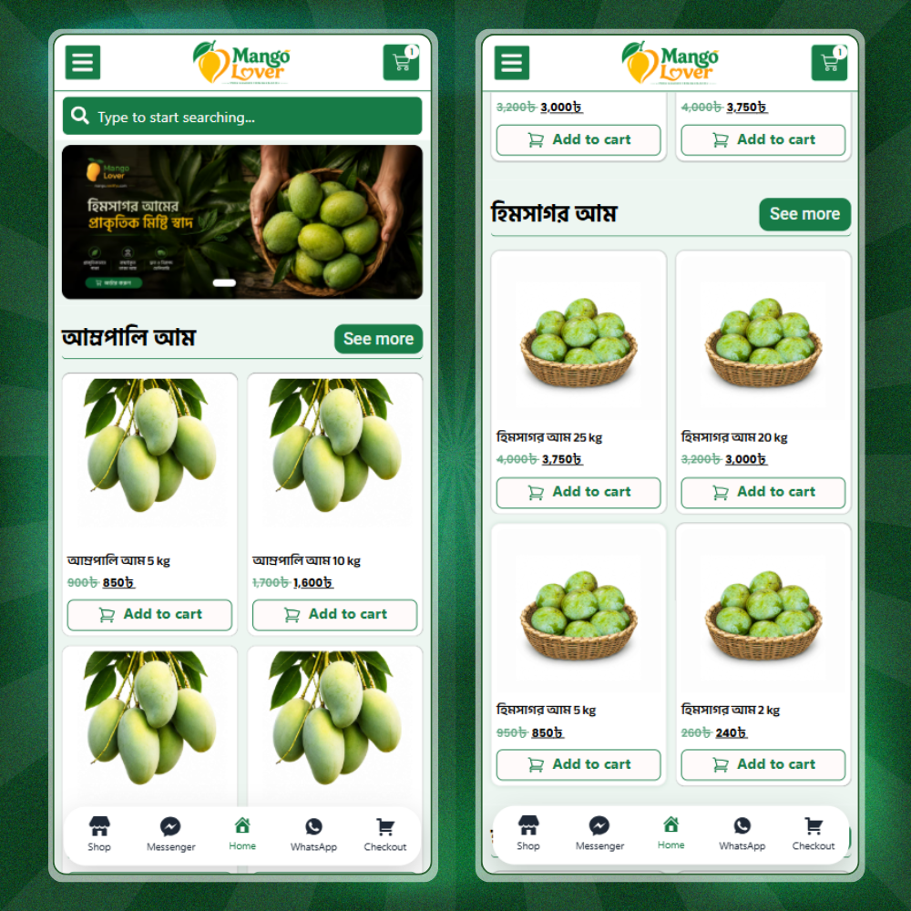 Mango Lover – Premium Mango Selling Website Template (Backup File) - Image 6