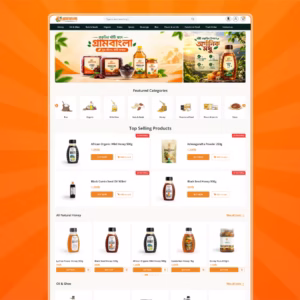 GRAM BANGLA – Organic Food WordPress eCommerce Website Backup File
