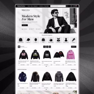 MahyeFashion – Modern Fashion eCommerce WordPress Backup File