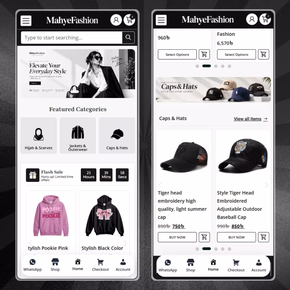 MahyeFashion – Modern Fashion eCommerce WordPress Backup File - Image 4