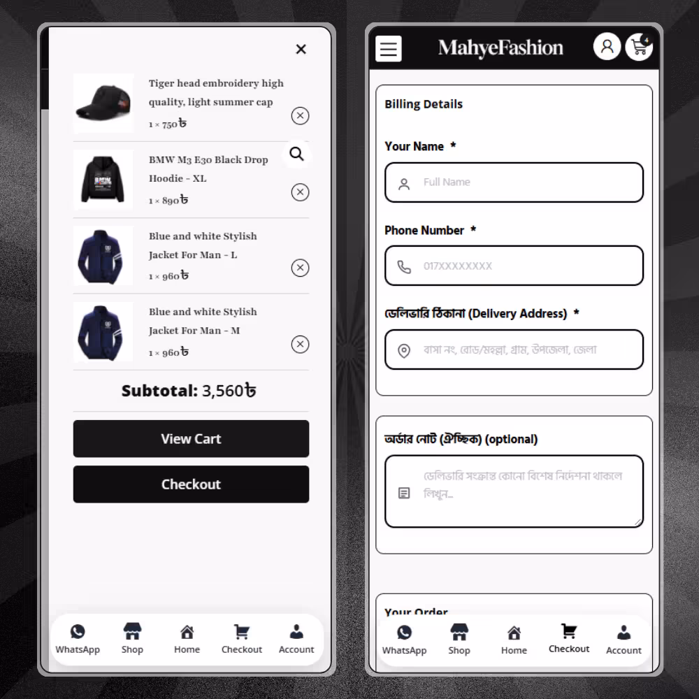 MahyeFashion – Modern Fashion eCommerce WordPress Backup File - Image 6