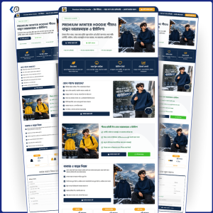 WINTER HOODIE – CartFlows Sales Landing Page Template